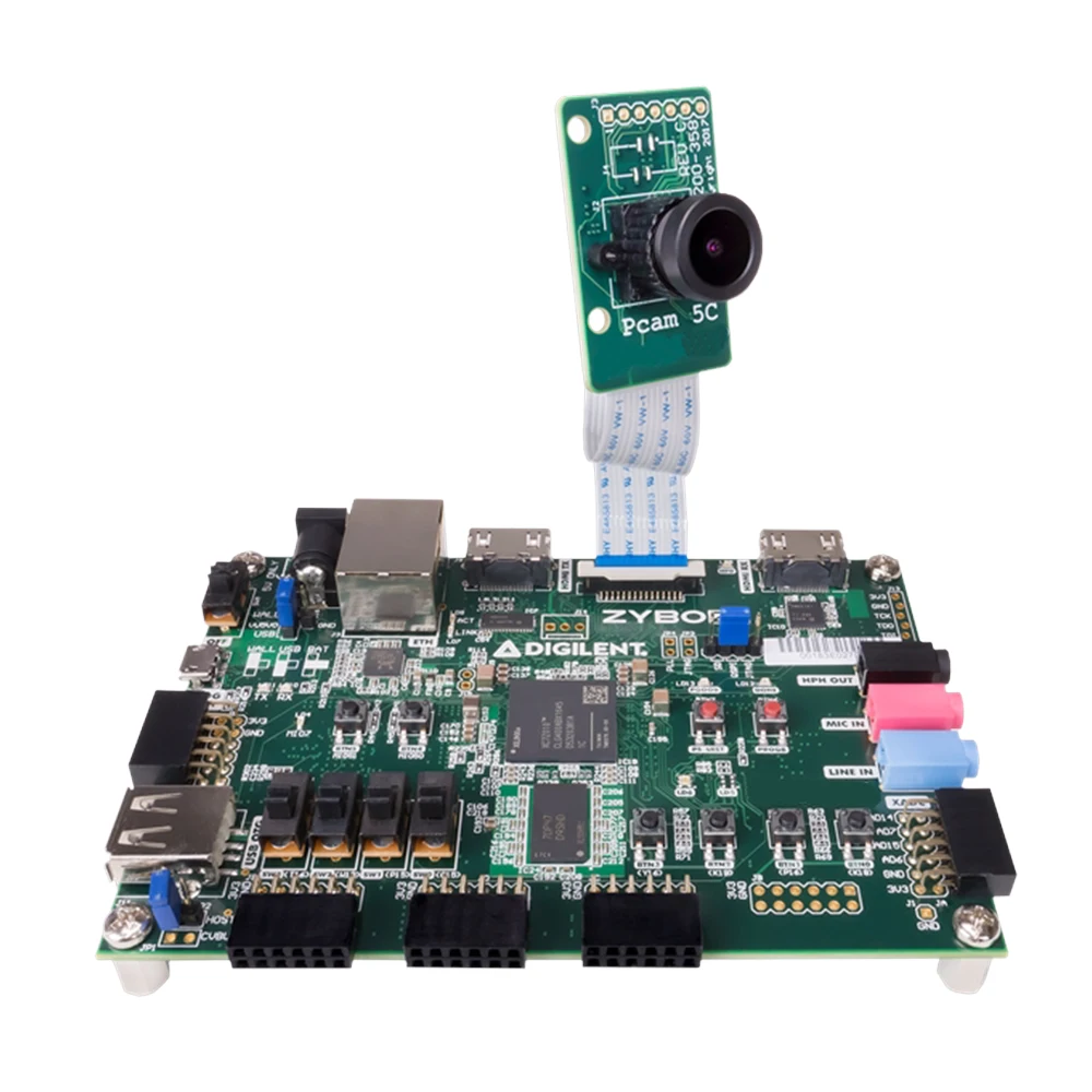 Pcam 5C: Модуль цветной камеры с фиксированным Фокусом на 5 Мп