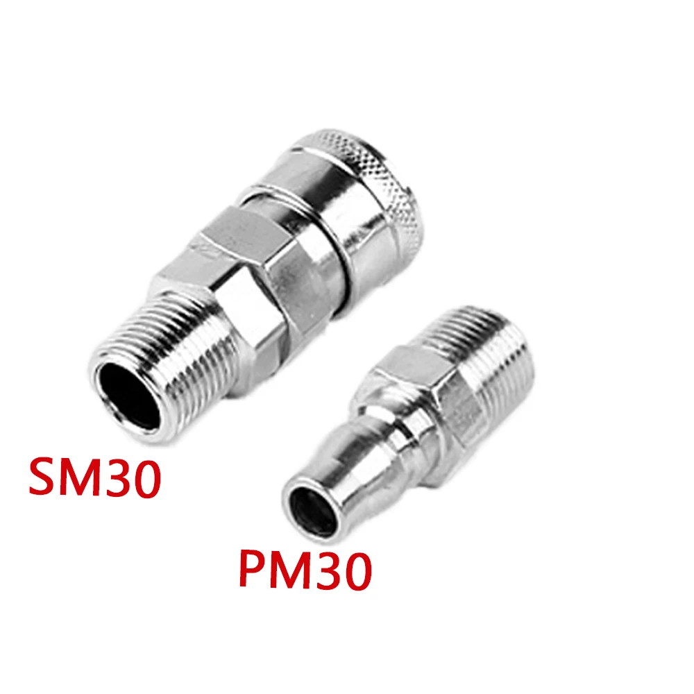 Быстроразъемная муфта высокого давления типа C SM PM 20 для работы с пневматическим фитингом воздушного компрессора