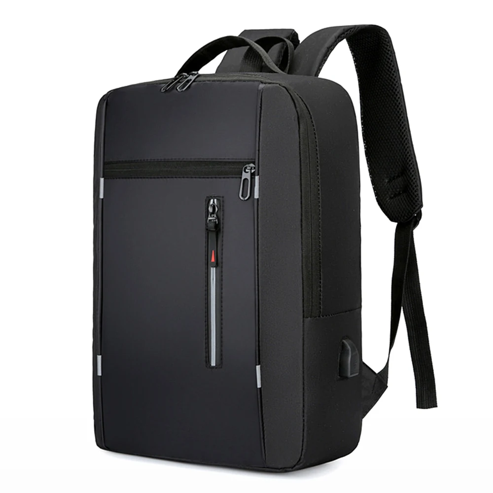 Портативный рюкзак, походная сумка, деловой рюкзак с USB-портом для зарядки, подходит для 15,6-дюймовых ноутбуков для мужчин и женщин